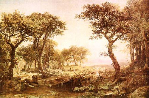 Jasper Cropsey Mountain Glimpse china oil painting image